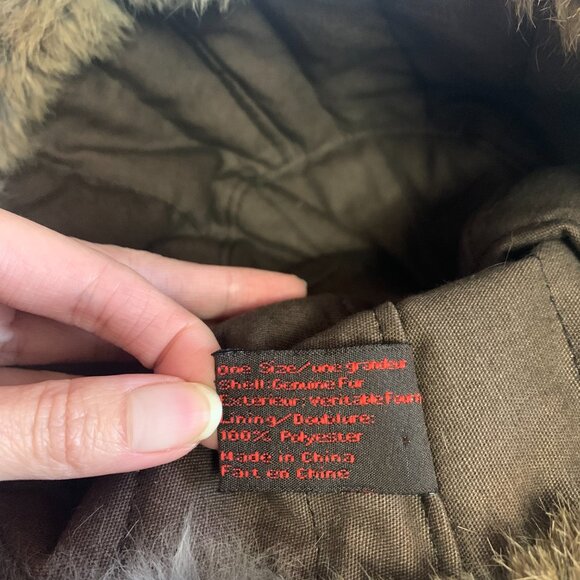 Danier, Real Fur Bucket Hat - Picture 4 of 5